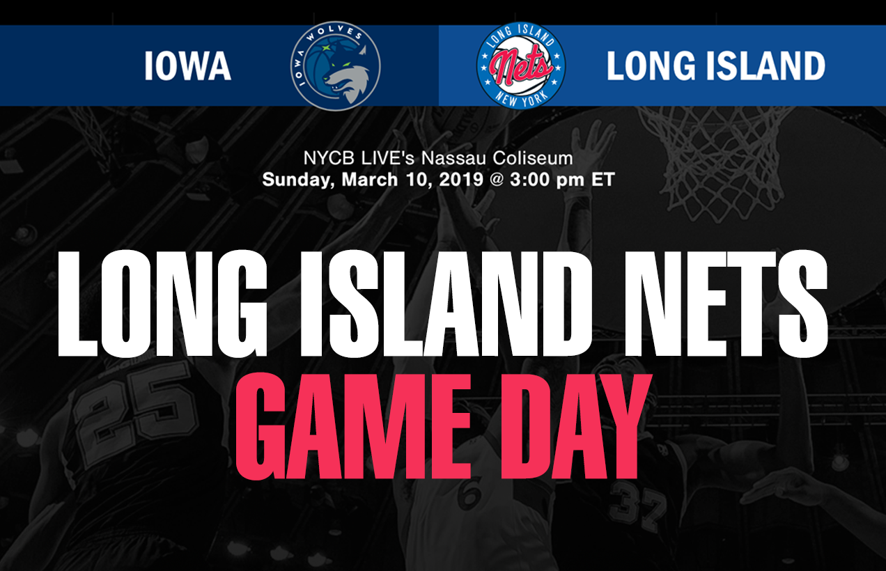 Long Island Nets Face the Iowa Wolves on Cancer Awareness Game1272 x 820