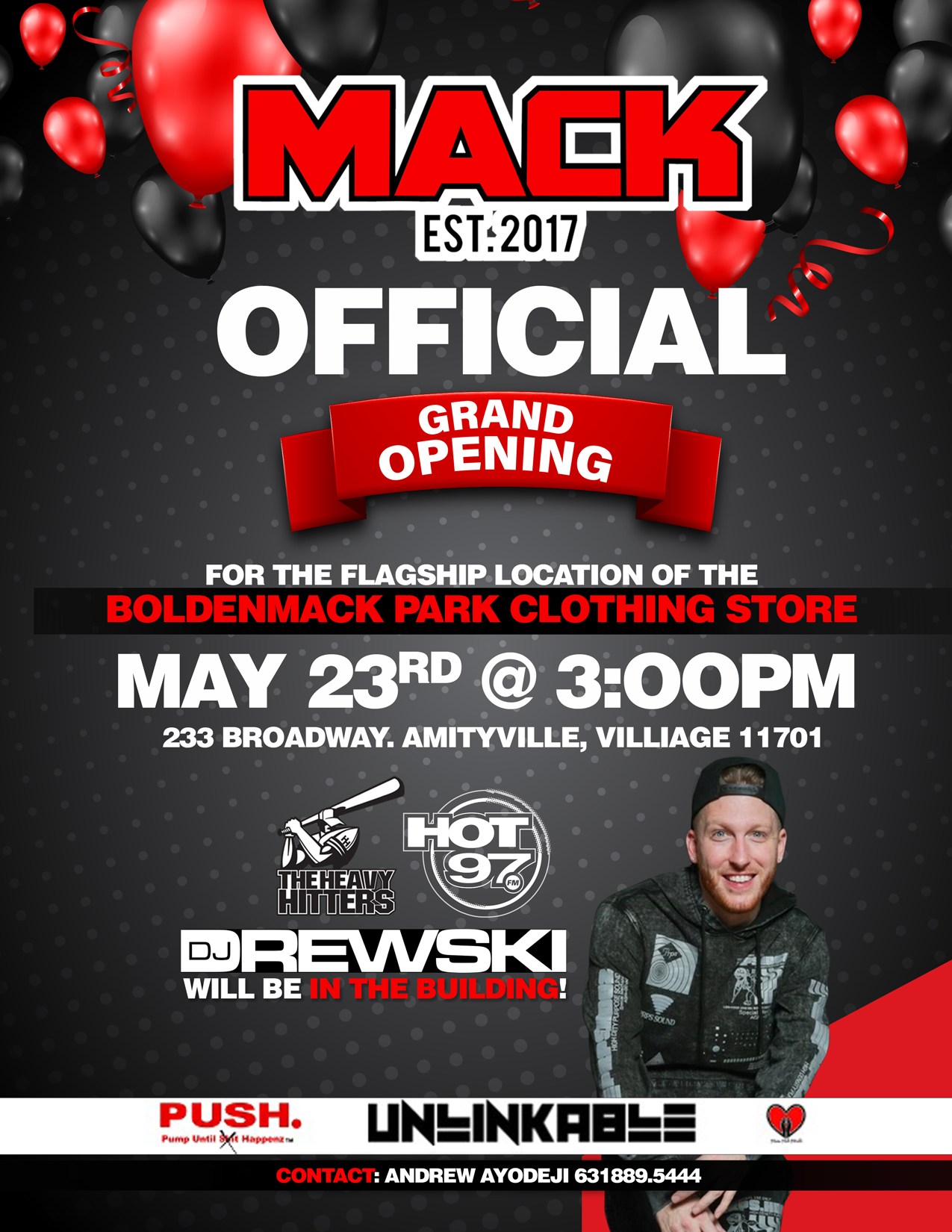 Grand Opening of the Mack Flagship Store this Sunday!!